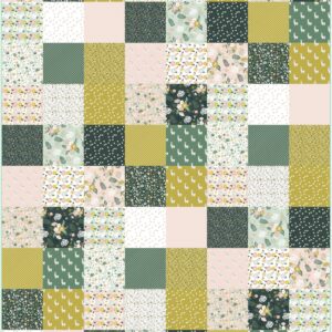 My Very First Quilt kit - Hibiscus