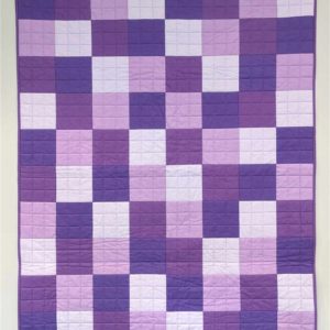 My Very First Quilt kit - PURPLE