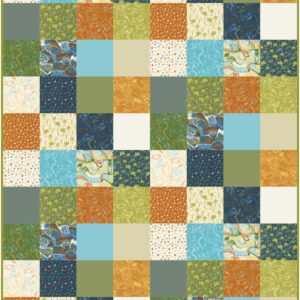 My Very First Quilt kit - Stomp Stomp Roar